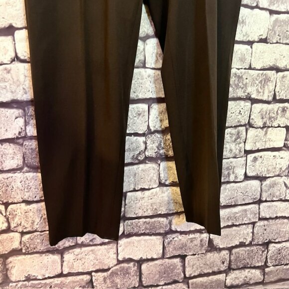 Talbots Brown Classic Slim Fit Dress Pants Size 14 - Picture 3 of 9